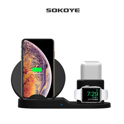 Apple Watch Serisi İçin 3 1 8cm Taşınabilir Kablosuz Şarj Cihazı