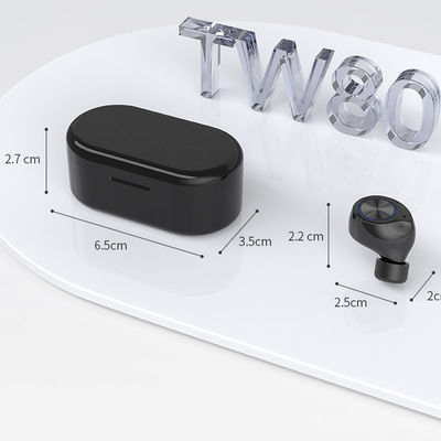 Parmak İzi Dokunmatik TW80 55mAh Sweatproof Bluetooth Kulaklık