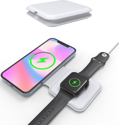 İPhone 12 için 15W 2'si 1 Arada Kablosuz Magsafe Duo Şarj Cihazı