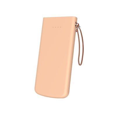 Colorful Rubber Coating 138mm Portable Dual USB Power Bank