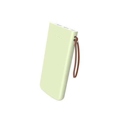 Colorful Rubber Coating 138mm Portable Dual USB Power Bank