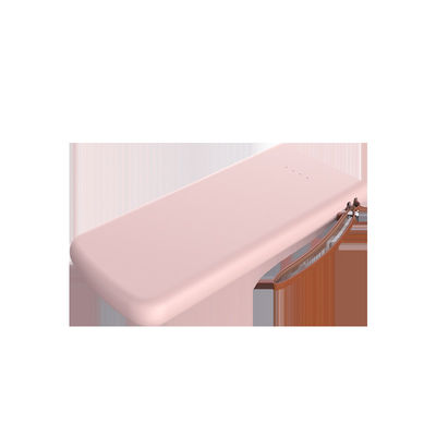 Colorful Rubber Coating 138mm Portable Dual USB Power Bank