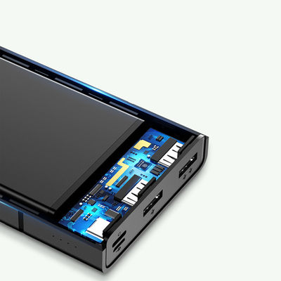 Yüksek Kapasiteli 20000mAh 380g Çift USB Pil Paketi