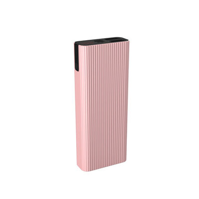 LED Dispay 10000mAh 50mm Taşınabilir Çift USB Güç Bankası