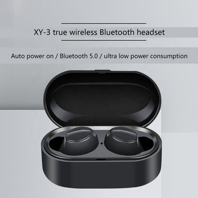 Binaural HD Stereo 1h 50mAh Sweatproof Bluetooth Kulaklık XY-3 TWS Kulaklık Su Geçirmez