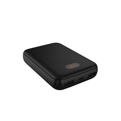 Ultra İnce ABS 23 mm Taşınabilir Çift USB Güç Bankası