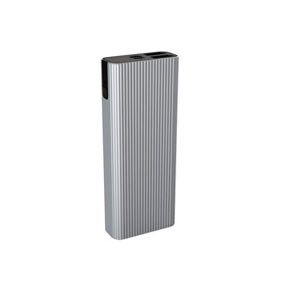 LCD Ekran Metal 121mm Çift USB Güç Bankası