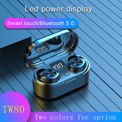 Dokunmatik Kontrol TW80 Mini Kablosuz Bluetooth Kulaklık