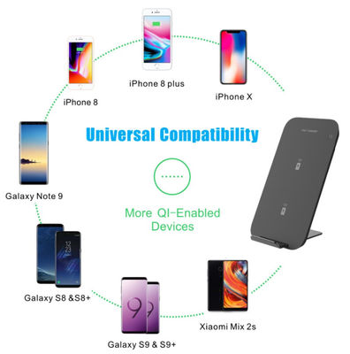 Samsung için 10W Çift Bobinli Dikey Kablosuz Şarj Cihazı