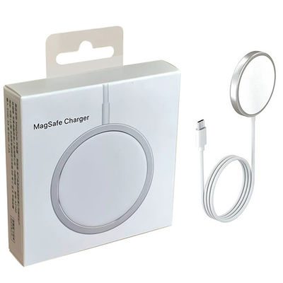 USB C Kablosu ile 15W 3A Taşınabilir Kablosuz Şarj Cihazı Hızlı Şarj Pedi