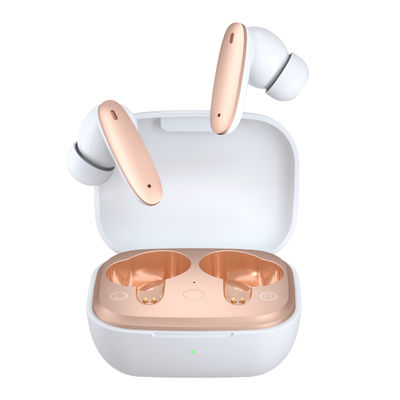 HIFI Gürültü Önleyici Kablosuz Bluetooth Kulaklıklar IPX4 Su Geçirmez Çift Cips